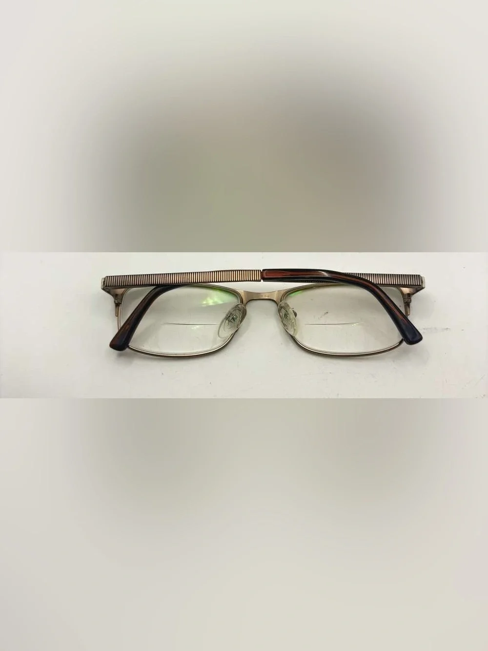 Banana Republic Pace Brown Oval Metal Sunglasses Frames Only